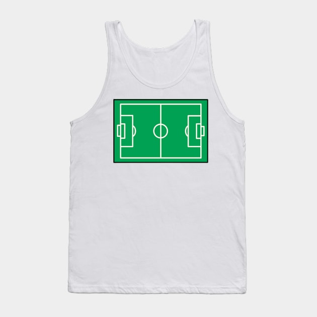 Football Lover Tank Top by Nahlaborne